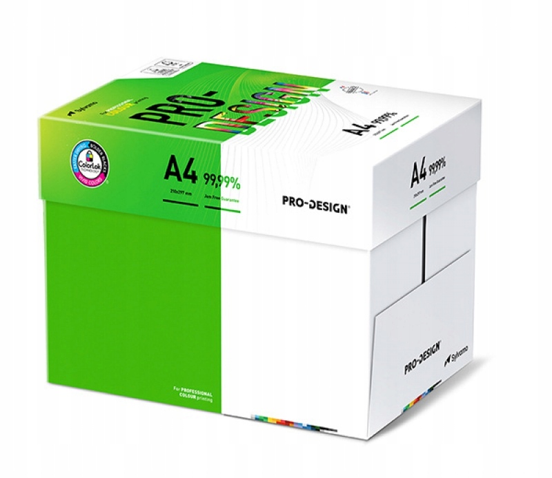 

5x Papier Do Drukarki A4 Satyna 90g/m2 Pro-design