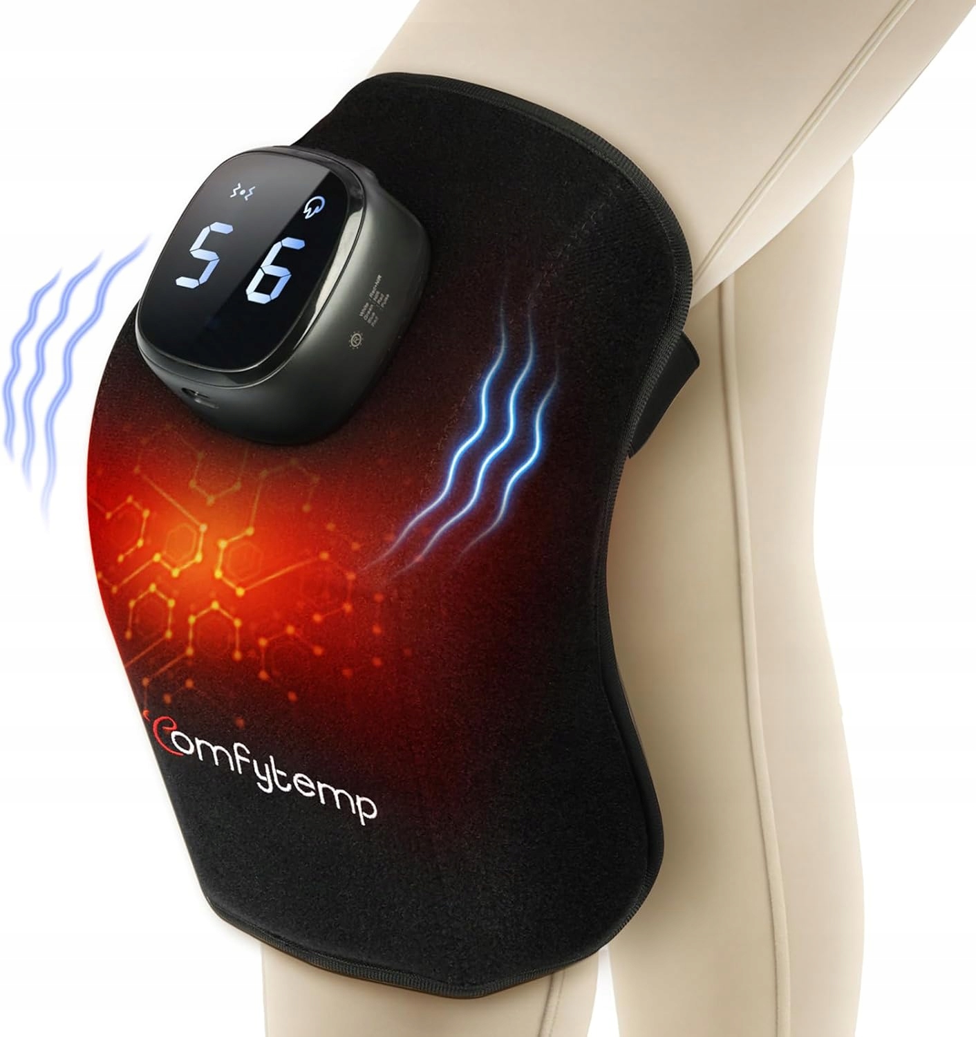 Masażer Do Kolan Rehabilitacyjny Comfytemp Bezprzewodowy Wibracyjny Fsa