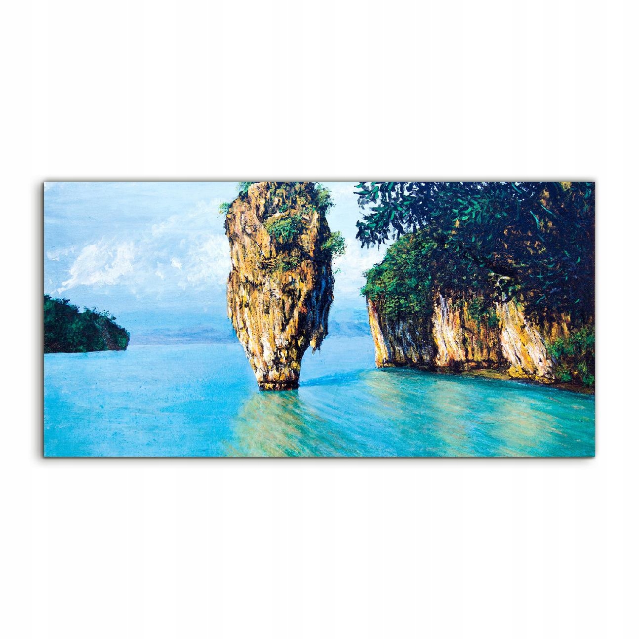 

Fotoobraz 140x70 nowoczesny Wyspa Morze Kamienie
