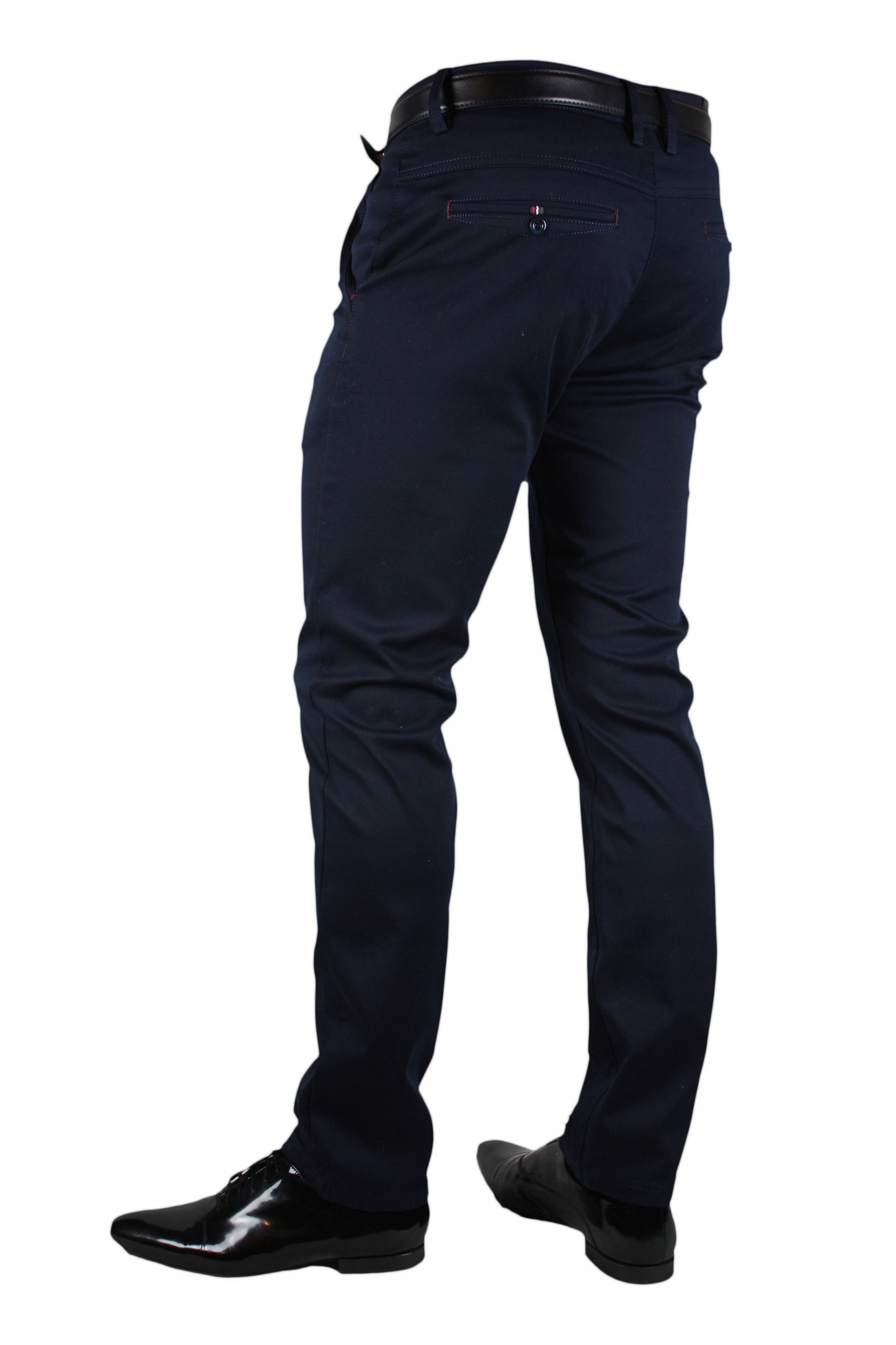 SPODNIE MĘSKIE WIZYTOWE CHINOS W35 L30 PAS 90-92 Rozmiar 35/30