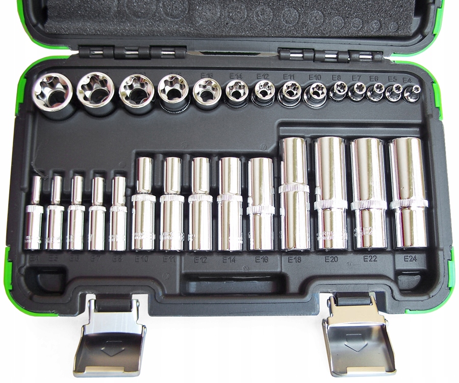 

Nasadki Torx E4-E24 28 szt polerowane D.53061