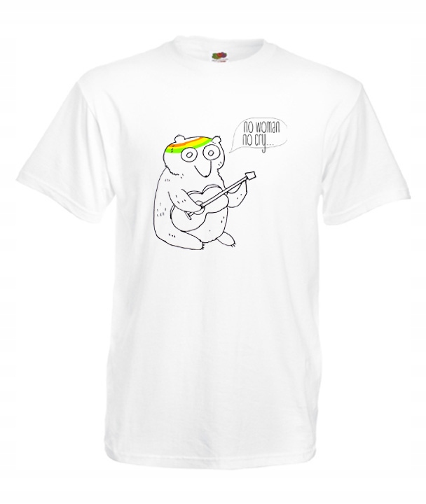 

M Koszulka Męska Misie Kolorowe Misiek Wzory