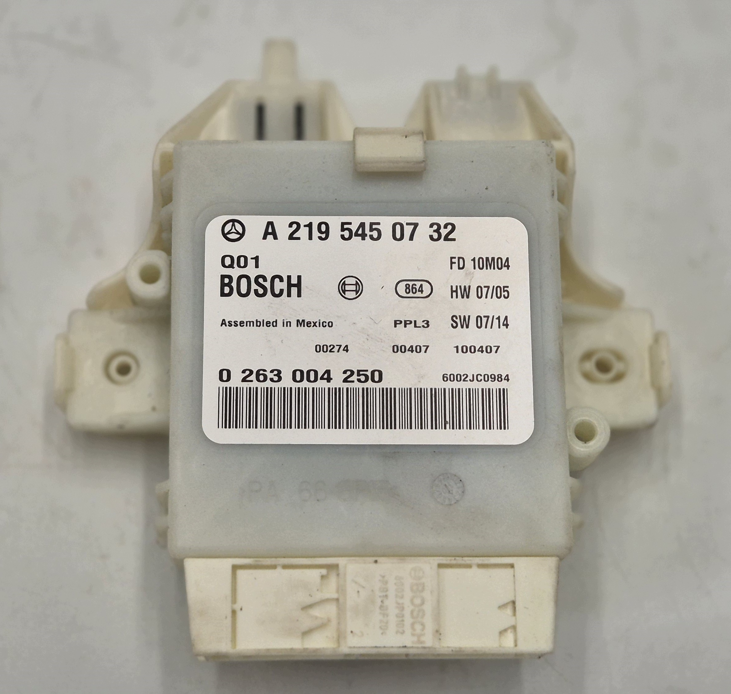 modulo PDC MERCEDES CLS W219 LIFT A2195450732