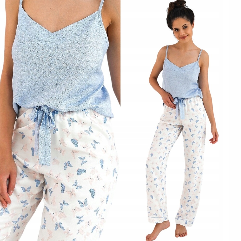 Dámské pyžamo Noční Sensis Edita S 36 Modrá