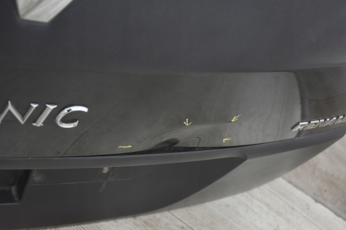 boot doors rear part RENAULT SCENIC II TEB66