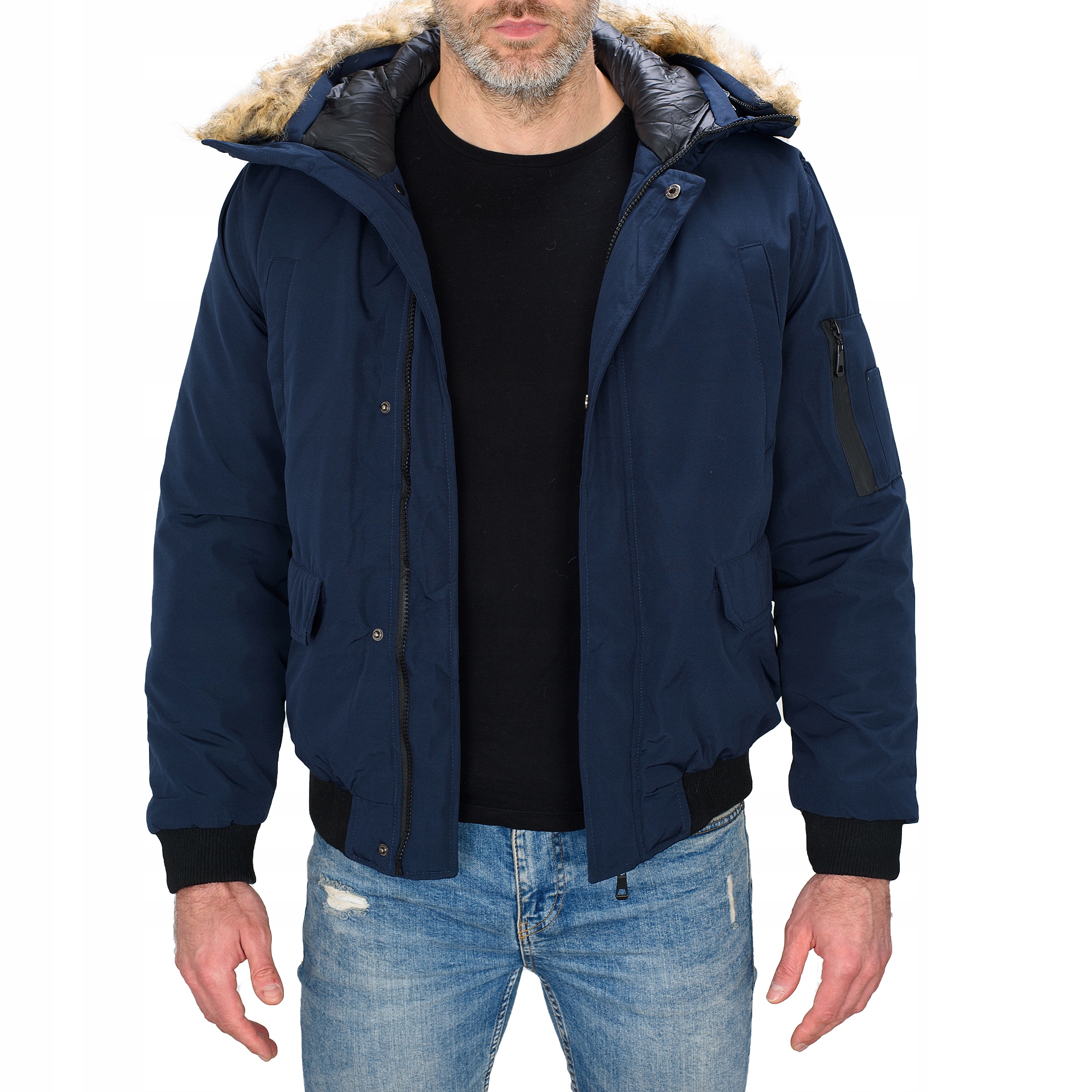 M780 vel. XXL Pánská Zimní Prošívaná Bunda Brand