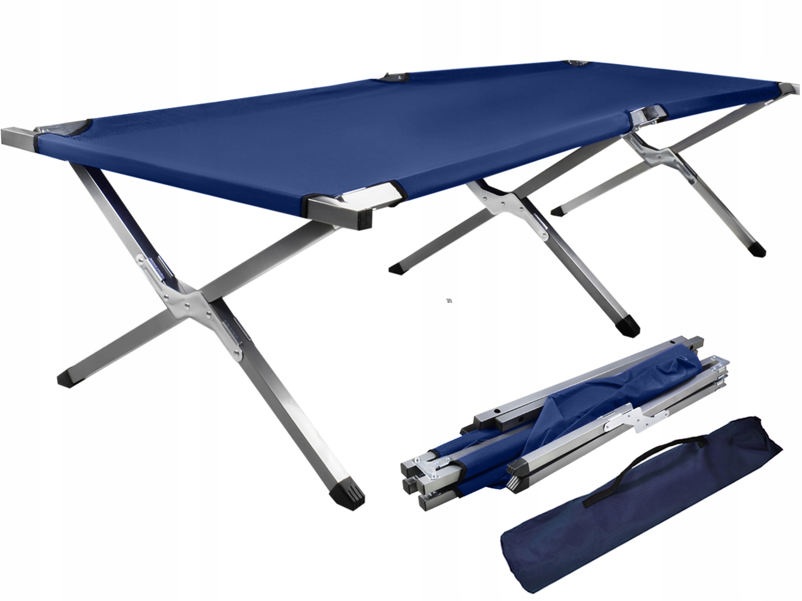 XXL Hq Profesionalne Łóżko Polowe Turystyczne Składane Kanadyjka