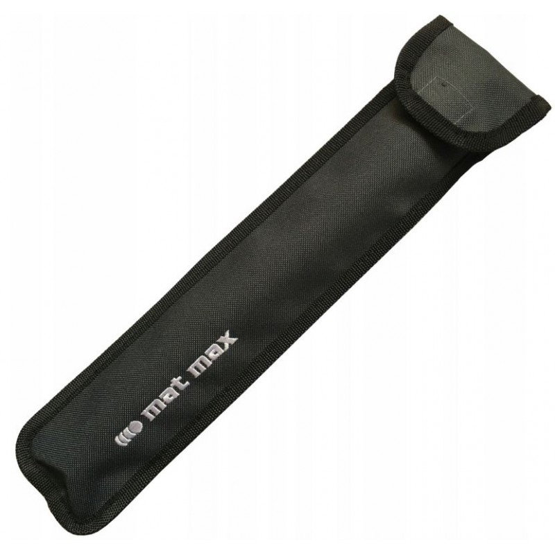 POKROWIEC NA FLET PROSTY MAT MAX ZAPINANY NA RZEP SZARY