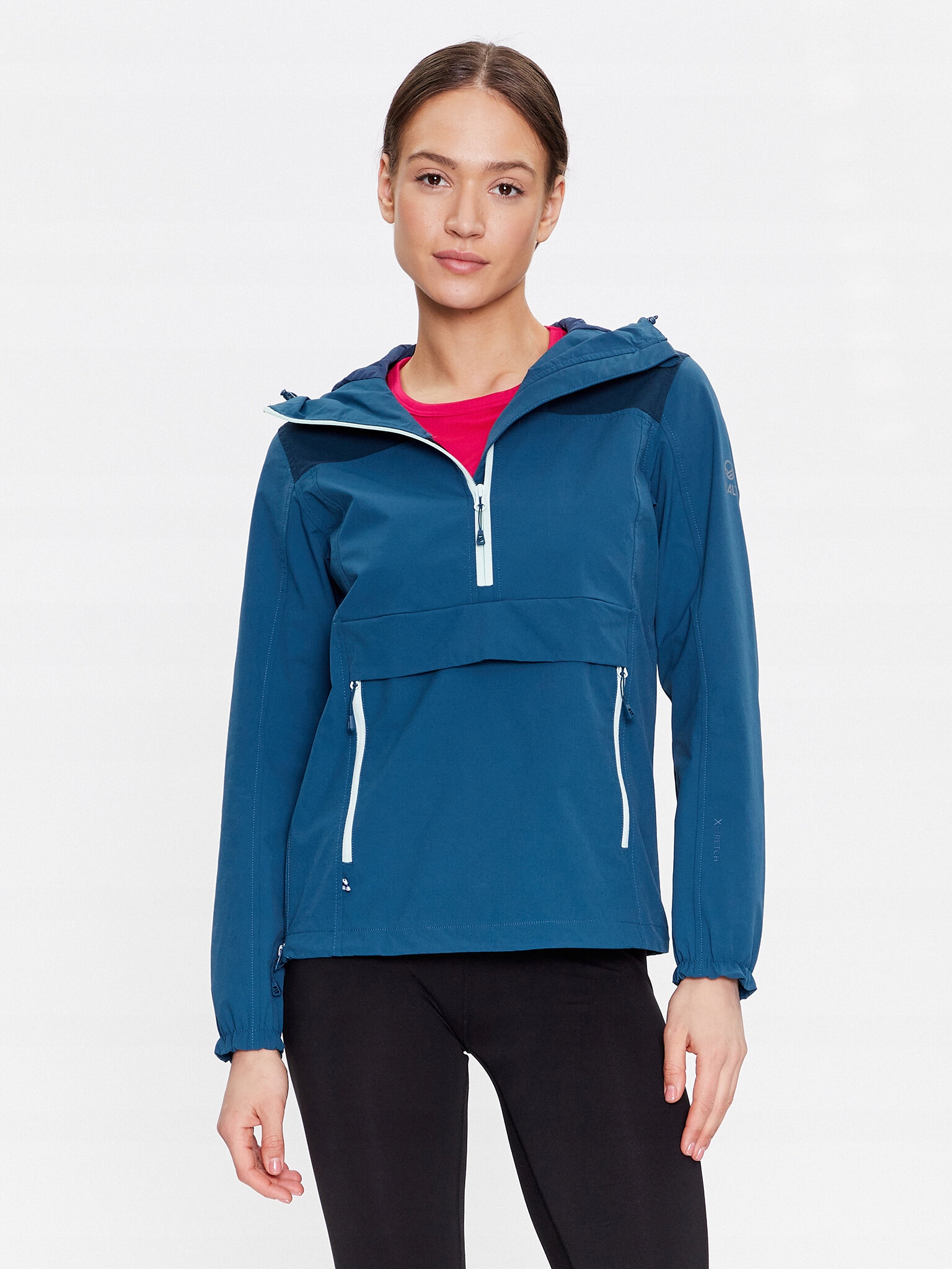 Halti Kurtka anorak Pallas 064-0560 Niebieski Regular Fit