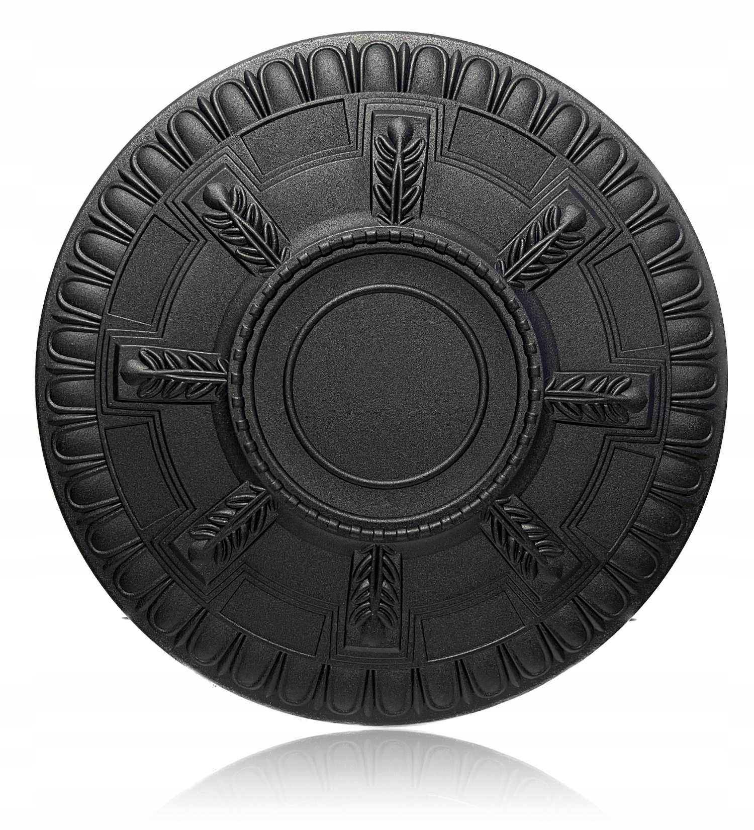 Rozeta sufitowa ścienna panel CZARNY R-2