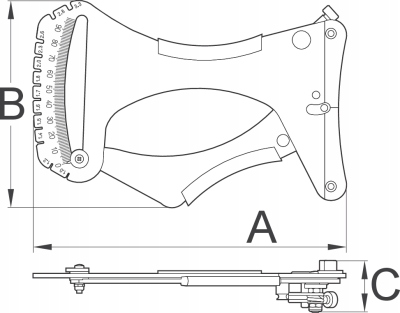 MIERNIK STOPNIA NAPIĘCIA SZPRYCHY TENSOMETR 1752/2 Kod producenta 623302