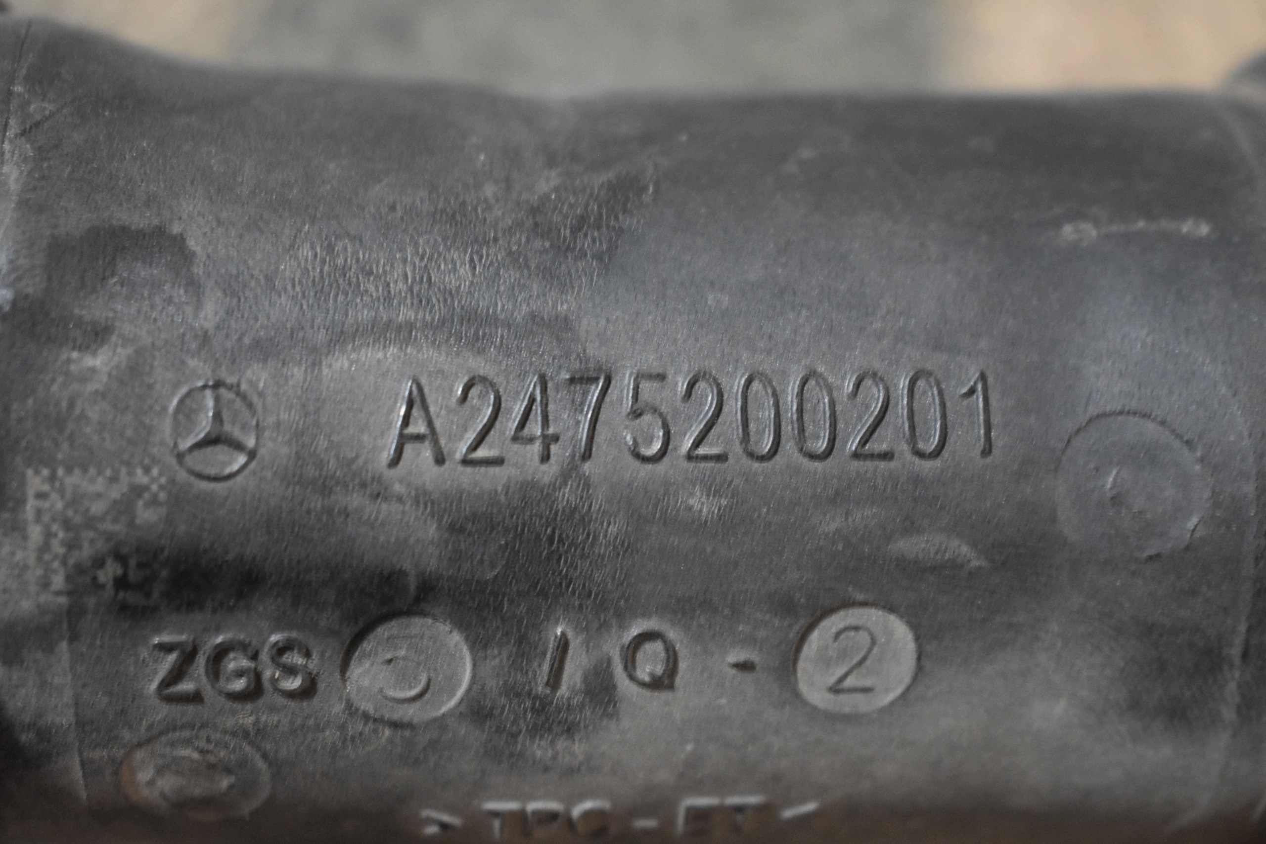 perfect condition pipe air hose MERCEDES W177 1