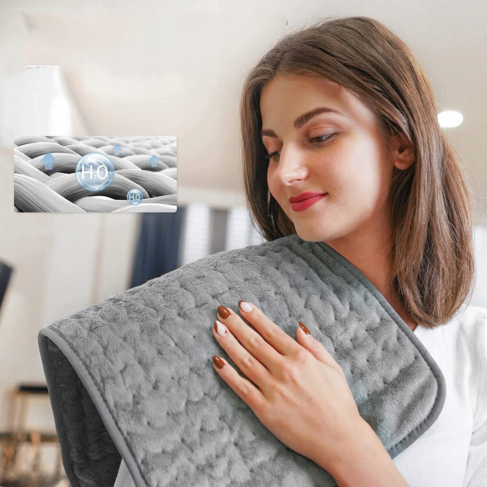 PAS LĘDŹWIOWY ELEKTRYCZNY ROZGRZEWAJĄCY MATA GRZEWCZA PODUSZKA Rodzaj mata