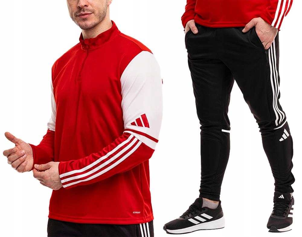 adidas Teplákovka Pánský sportovní komplet Mikina Kalhoty Squadra 25 Pohodlné vel. XXL