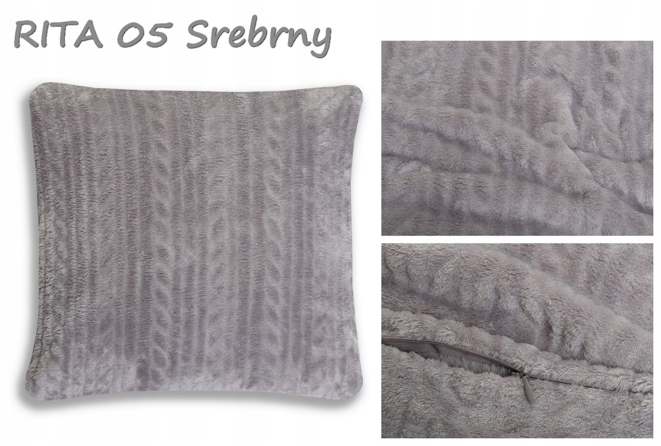 POSZEWKA DEKORACYJNA 40x40 MIKROFIBRA JEDNOLITA Kod producenta poszewka na poduszki jaśki 40x40