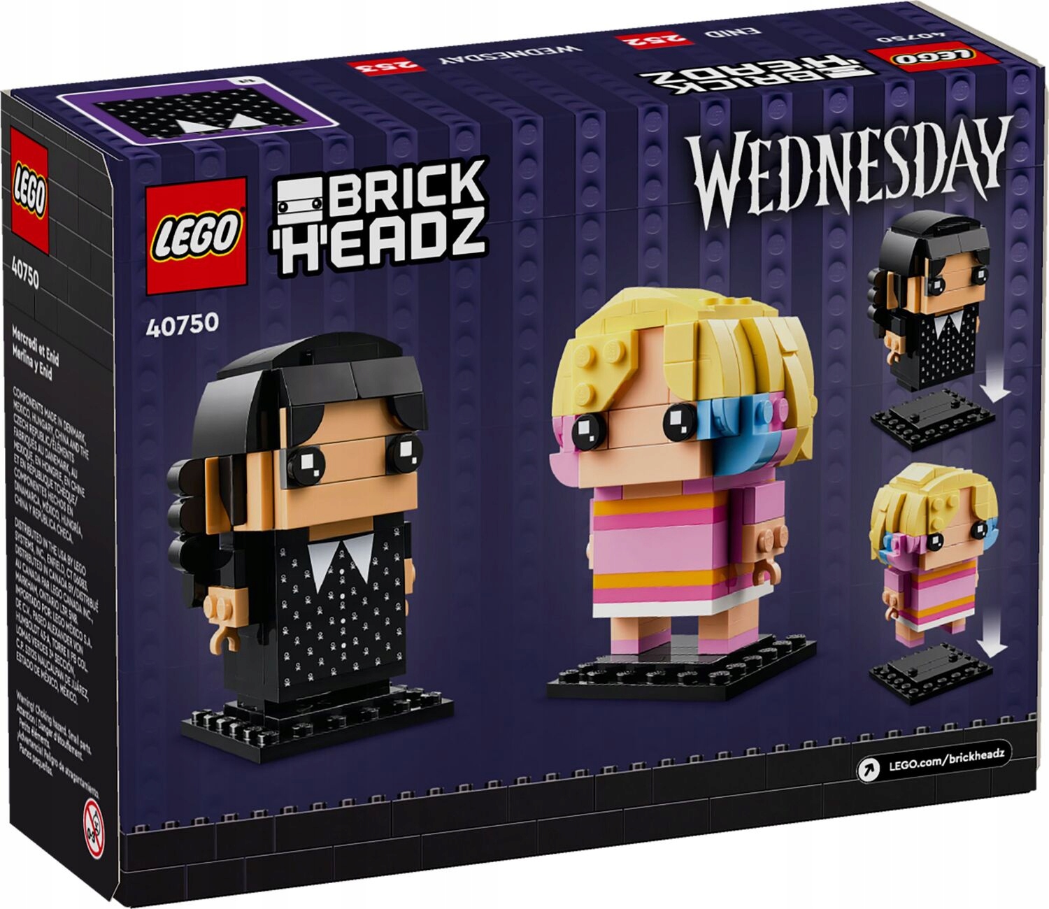 Lego 40750 BrickHeadz Wednesday a Enid