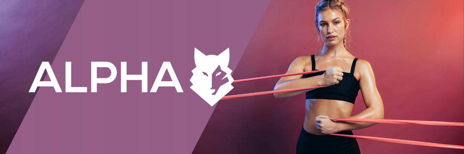 ZESTAW 5 GUM DO ĆWICZEŃ MINI BAND FITNESS GUMY OPOROWE TRENINGOWE ALPHA Długość 30 cm