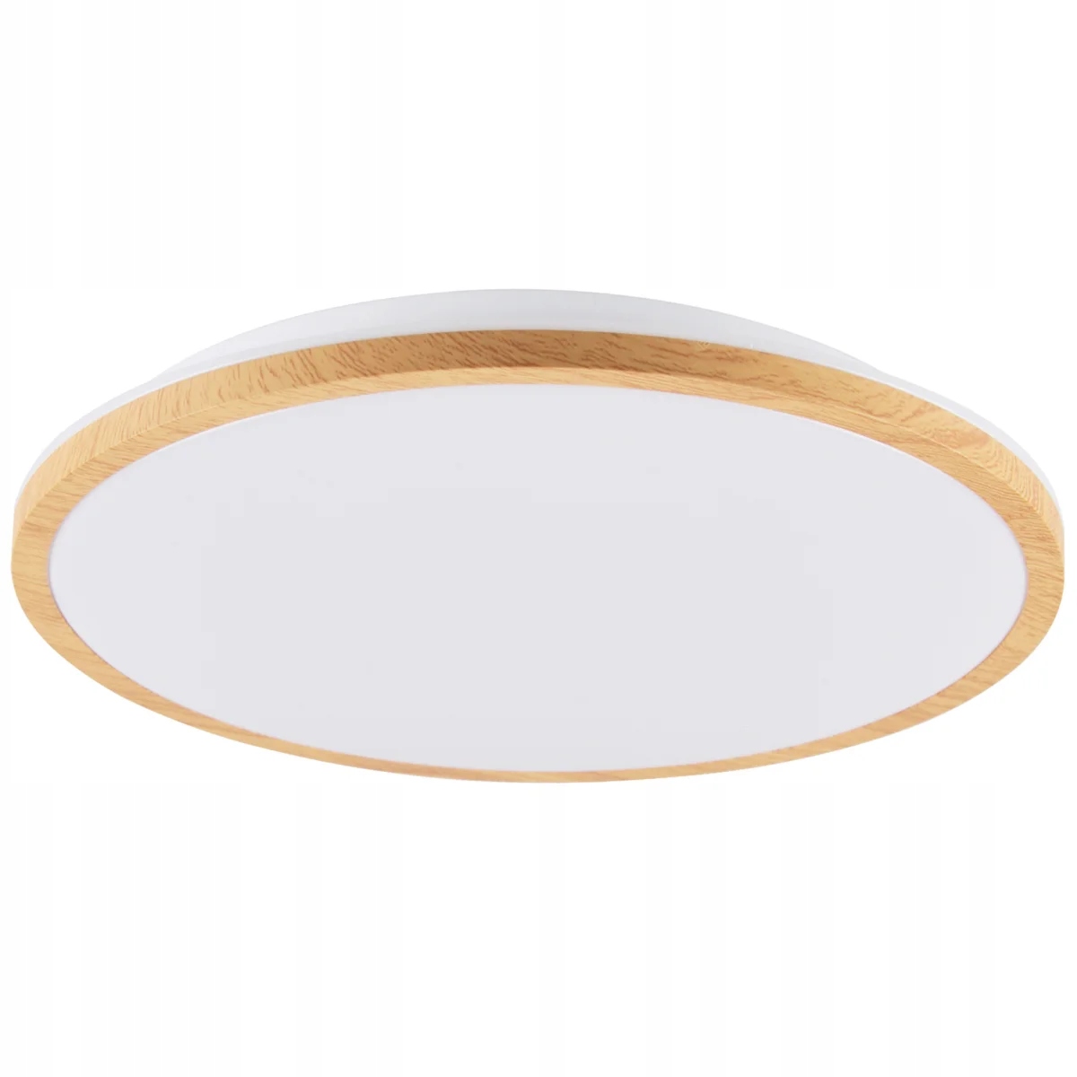 Led nástěnná stropní Stropní Svítidlo bílá dřevěná kulatý 38 cm neutrální Polux