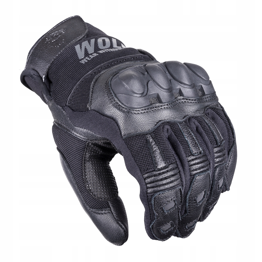 RĘKAWICE MOTOCYKLOWE SKÓRZANE MĘSKIE WOLF PRO-X S Producent Wolf