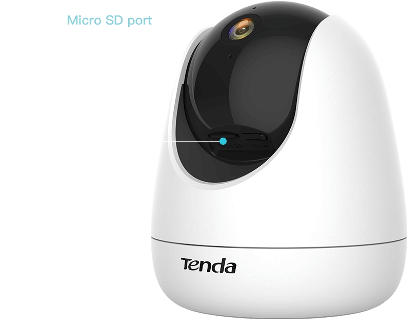 TENDA CP3 Kamera Wewnętrzna 1080p WiFi 360° 12m Nocny Detekcja Ruchu — miniatura 15