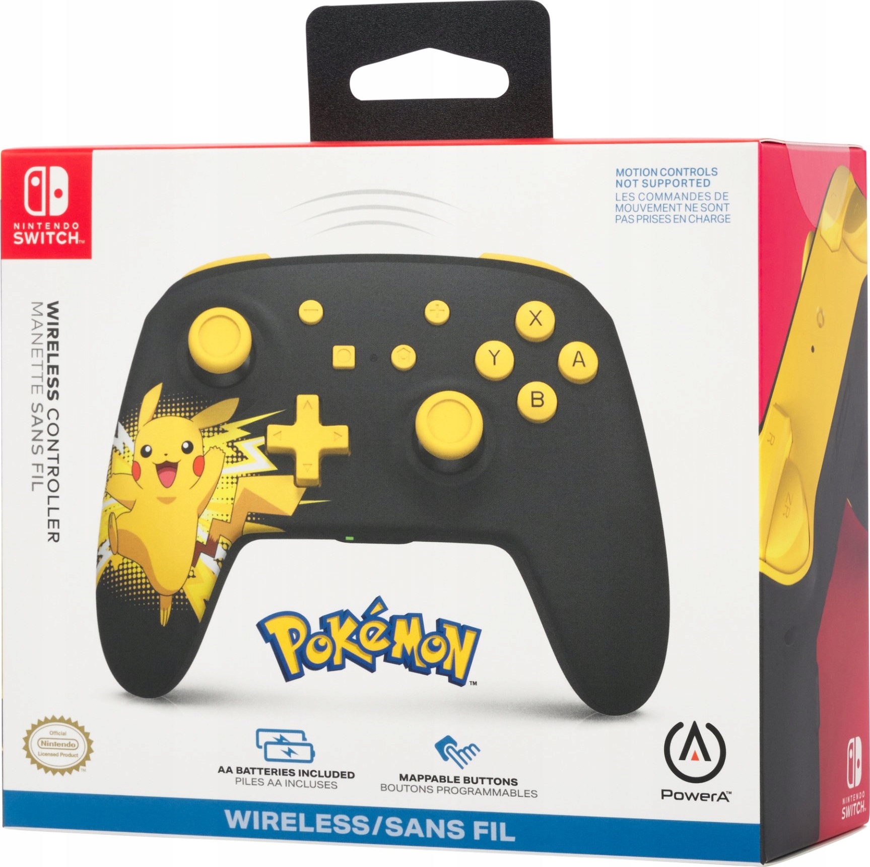 PowerA Switch Pad bezprzewodowy Pikachu Ecstatic
