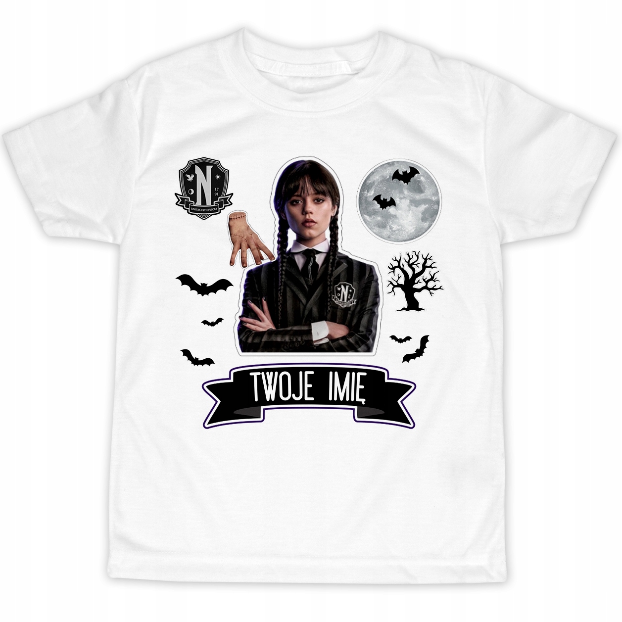 

Koszulka T-shirt Wednesday Nevermore 122 134