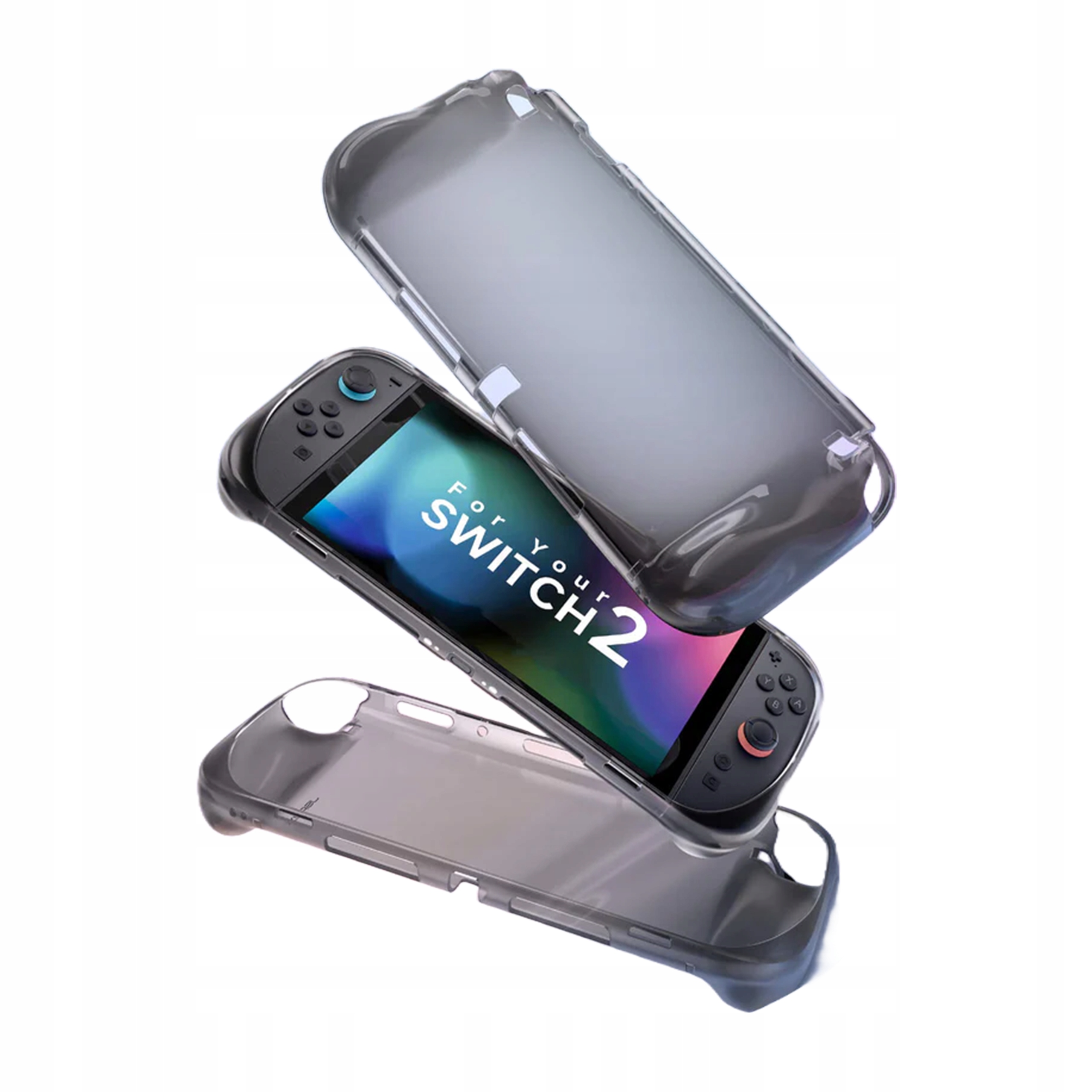 Etui Tpu Jsaux Do Nintendo Switch 2 Czarna Nakładka Ochronna Case
