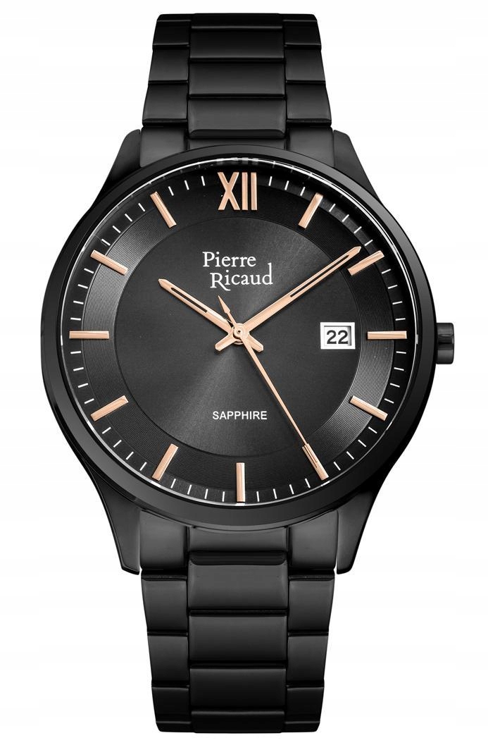 Nové Originální Pánské Hodinky Pierre Ricaud P97262.B1R4Q černý náramek