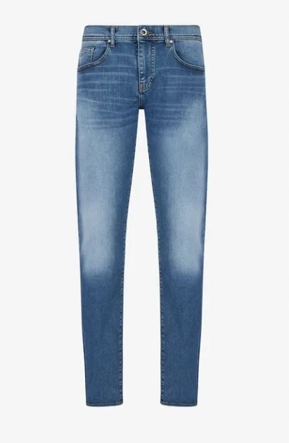 Armani Exchange spodnie 3RZJ13 niebieski 36/32