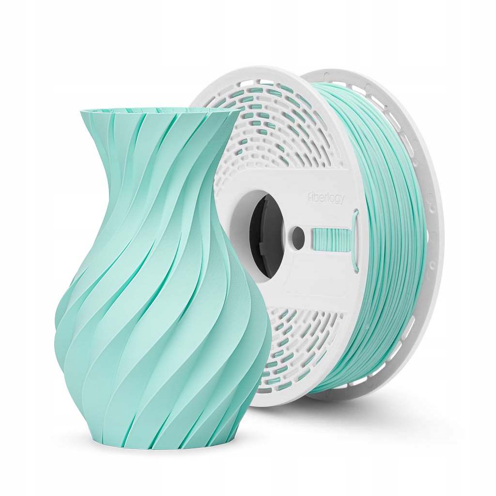 Filament Fiberlogy Matte Pla Pastel Mint Pastelowy Miętowy 1,75 mm 0,85 kg