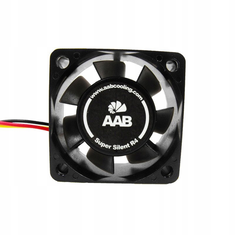 AAB SUPER SILENT R4 40x20mm CICHY WENTYLATOR WIATRACZEK 3-PIN MOLEX 7,9 dB Przepływ powietrza 4.5 CFM