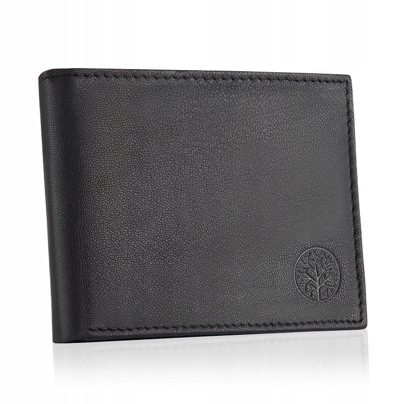 Betlewski Portfel męski skórzany zapięcie dla mężczyzny chłopaka