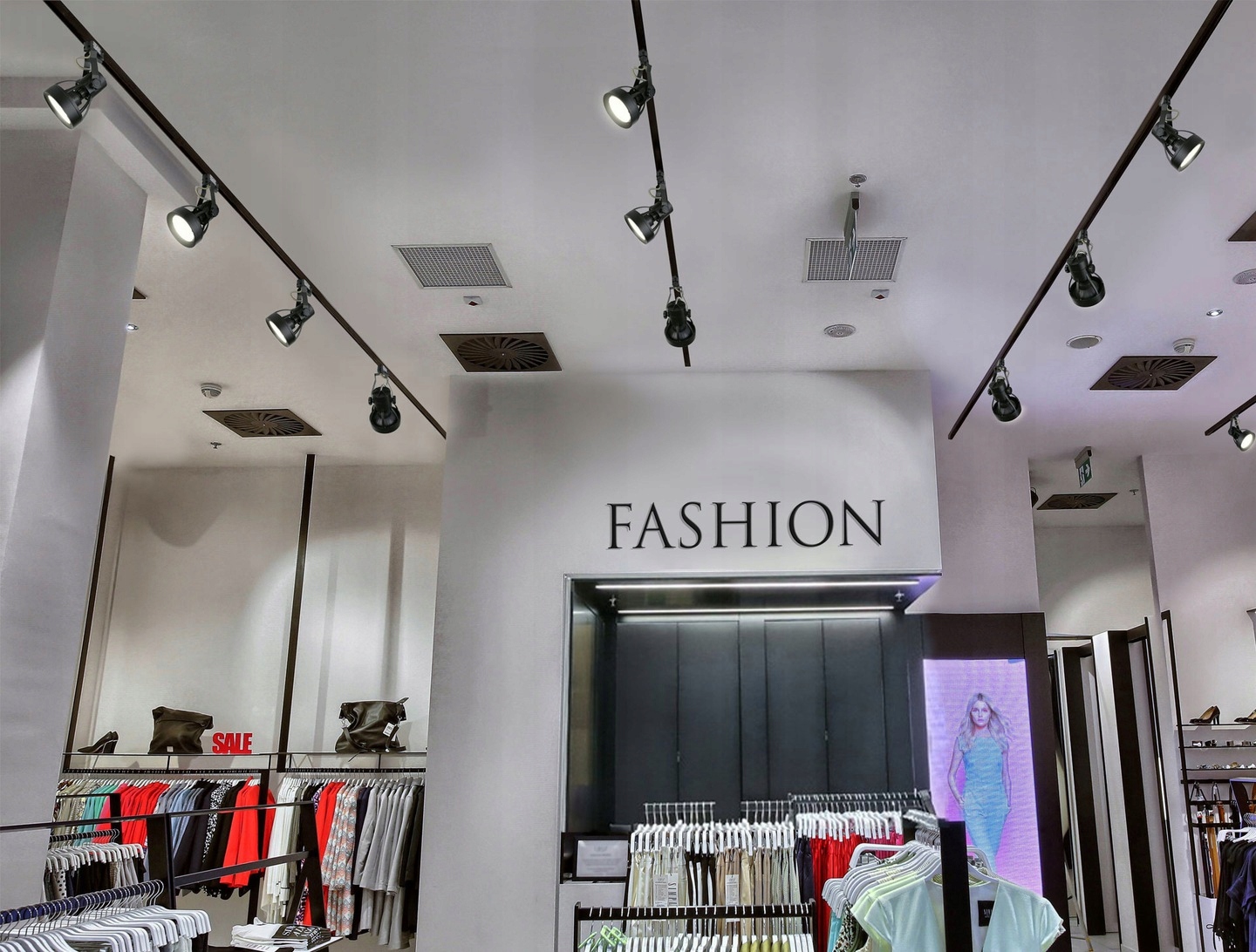 Szynoprzewód 3F 2m 3-fazowy biała szyna Kolor czarny