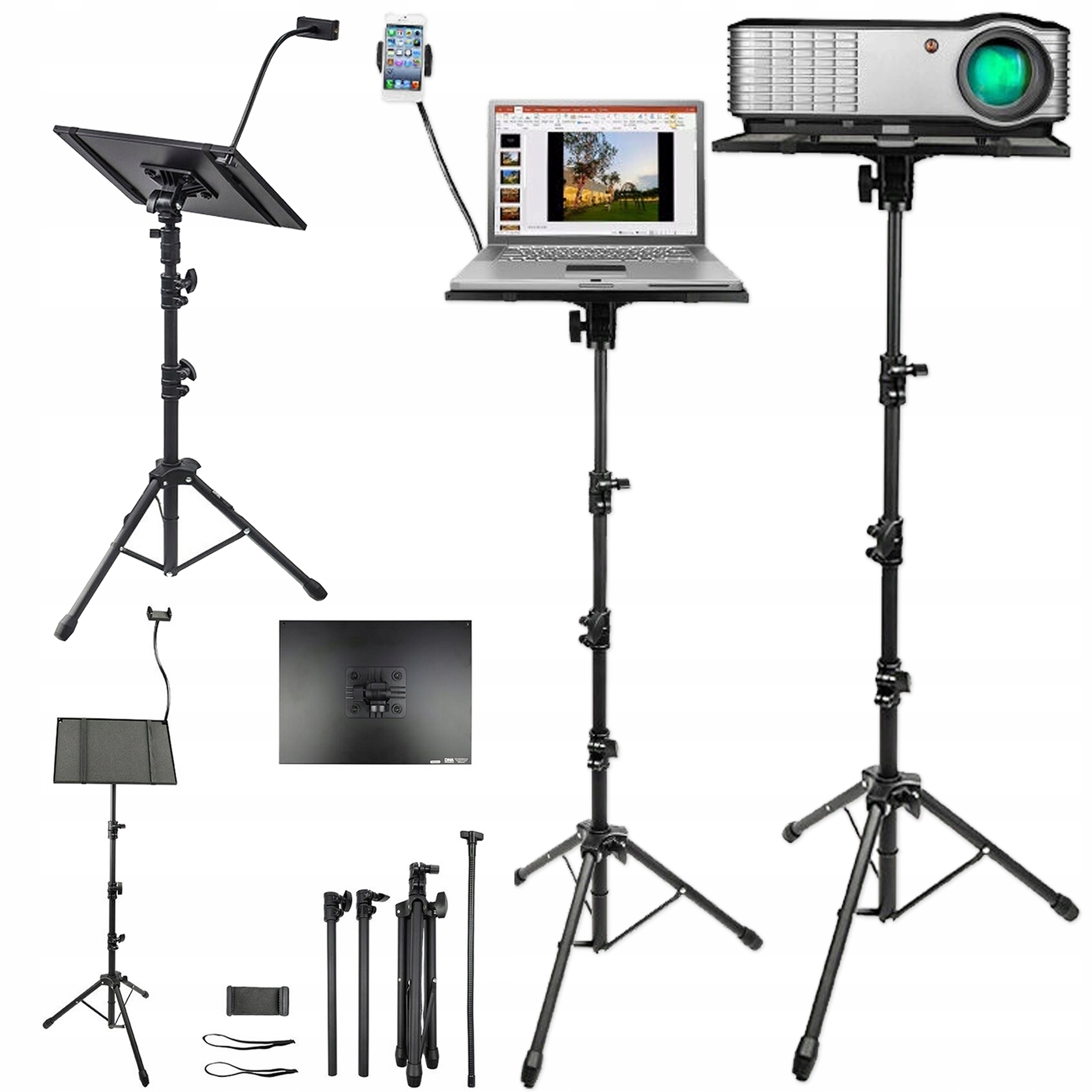 Stativ nastavitelný stojan pod notebook, mixér, projektor, projektor do 10 kg, regulace