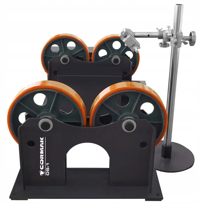 OBROTNIK SPAWALNICZY DO RUR ZBIORNIKÓW CORMAK OS-1 Z PEDAŁEM I UCHWYTEM 1T