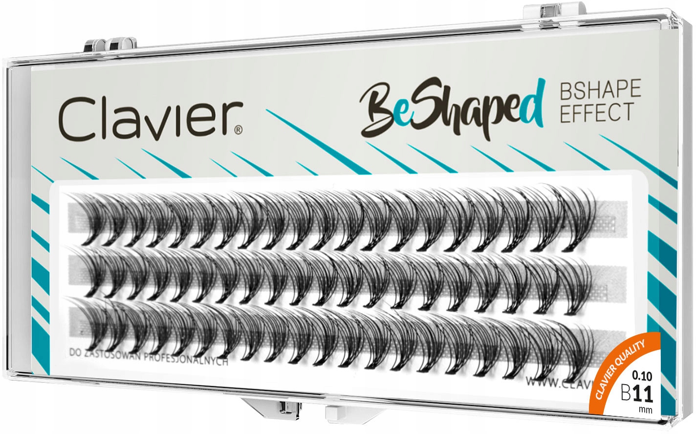 

Clavier BeShaped Sztuczne rzęsy kępki typ B 11 mm