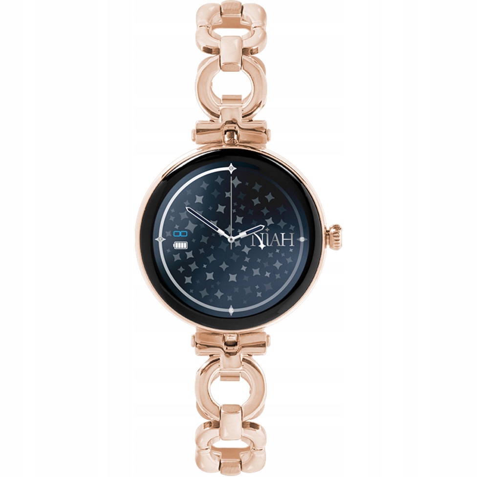 Chytré Hodinky Techmade Nh-lyra-gdr růžové zlato