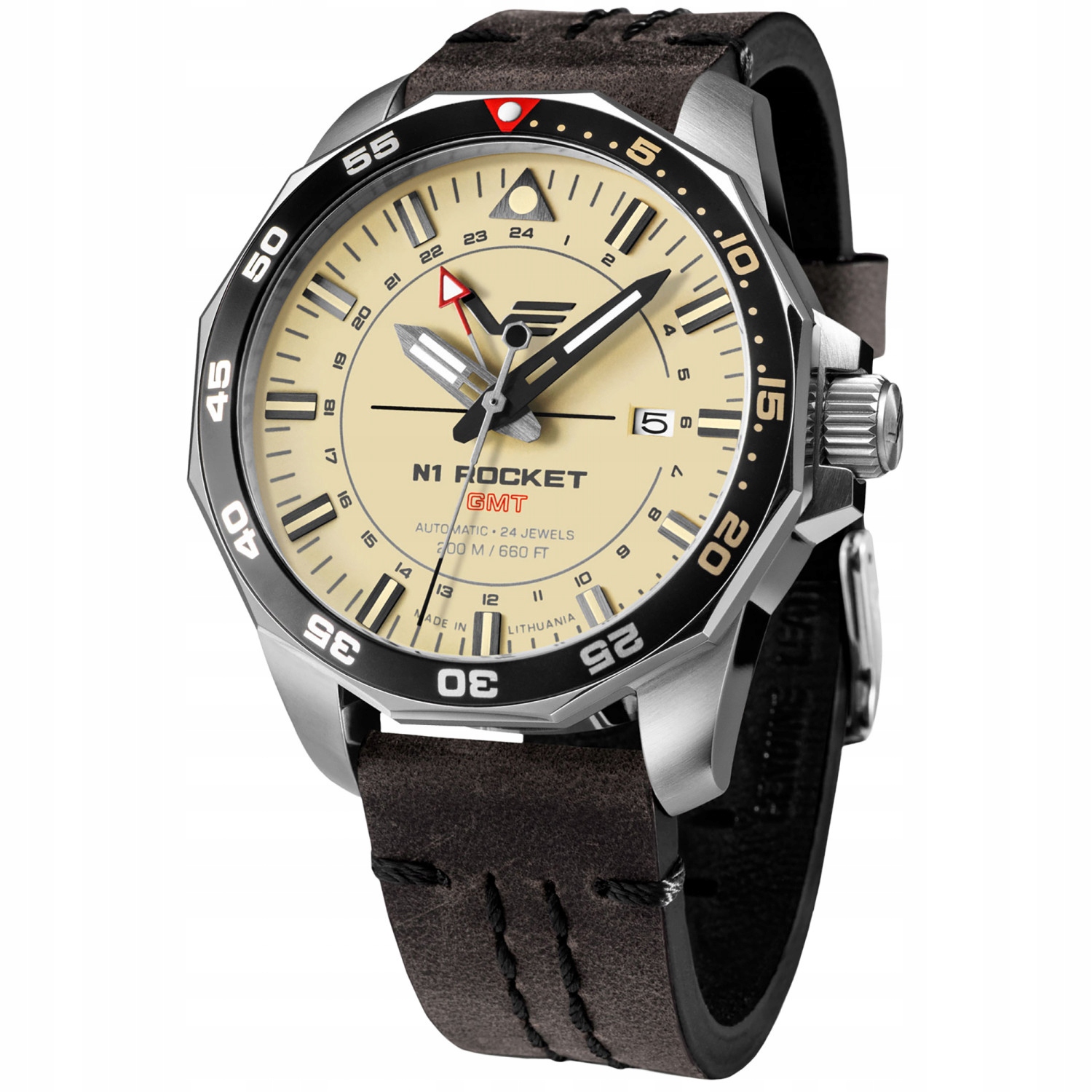 Pánské Hodinky Vostok Europe NH34-225A713 hnědé