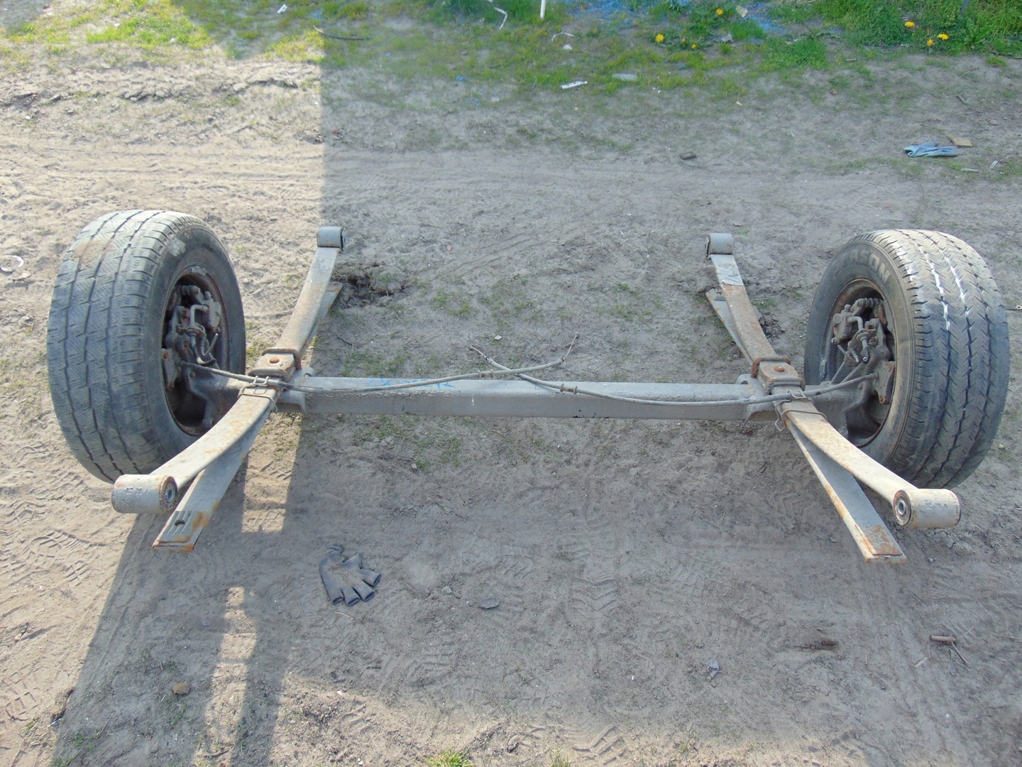 ZAWIESZENIE TYLNE TYŁ RESORY JUMPER DUCATO 06-14