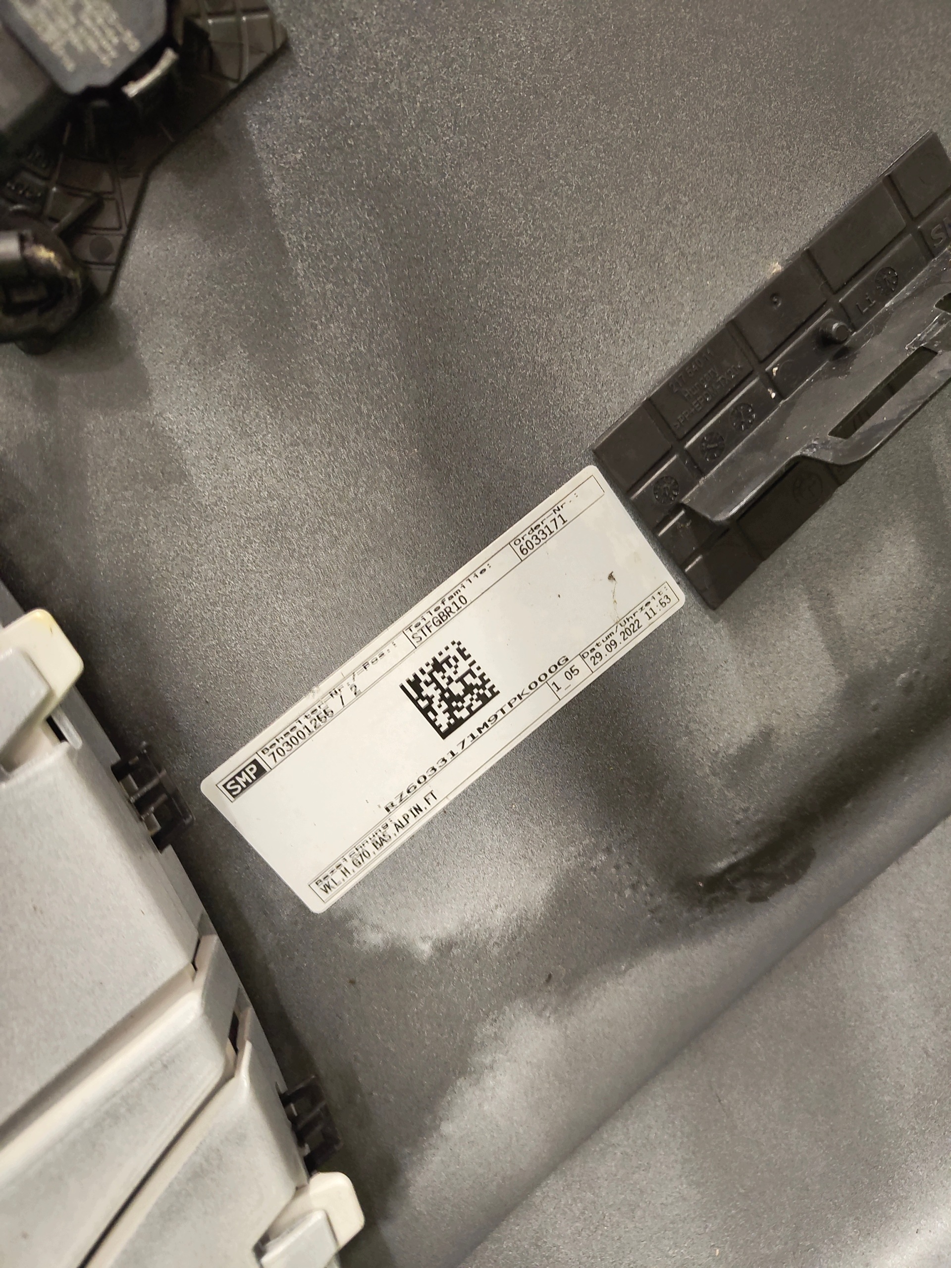 BMW 7 G70 bumper rear part rear 6PDC A300