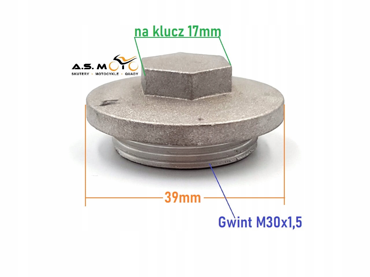 Korek głowicy regulacji zaworów quad ATV 110 125