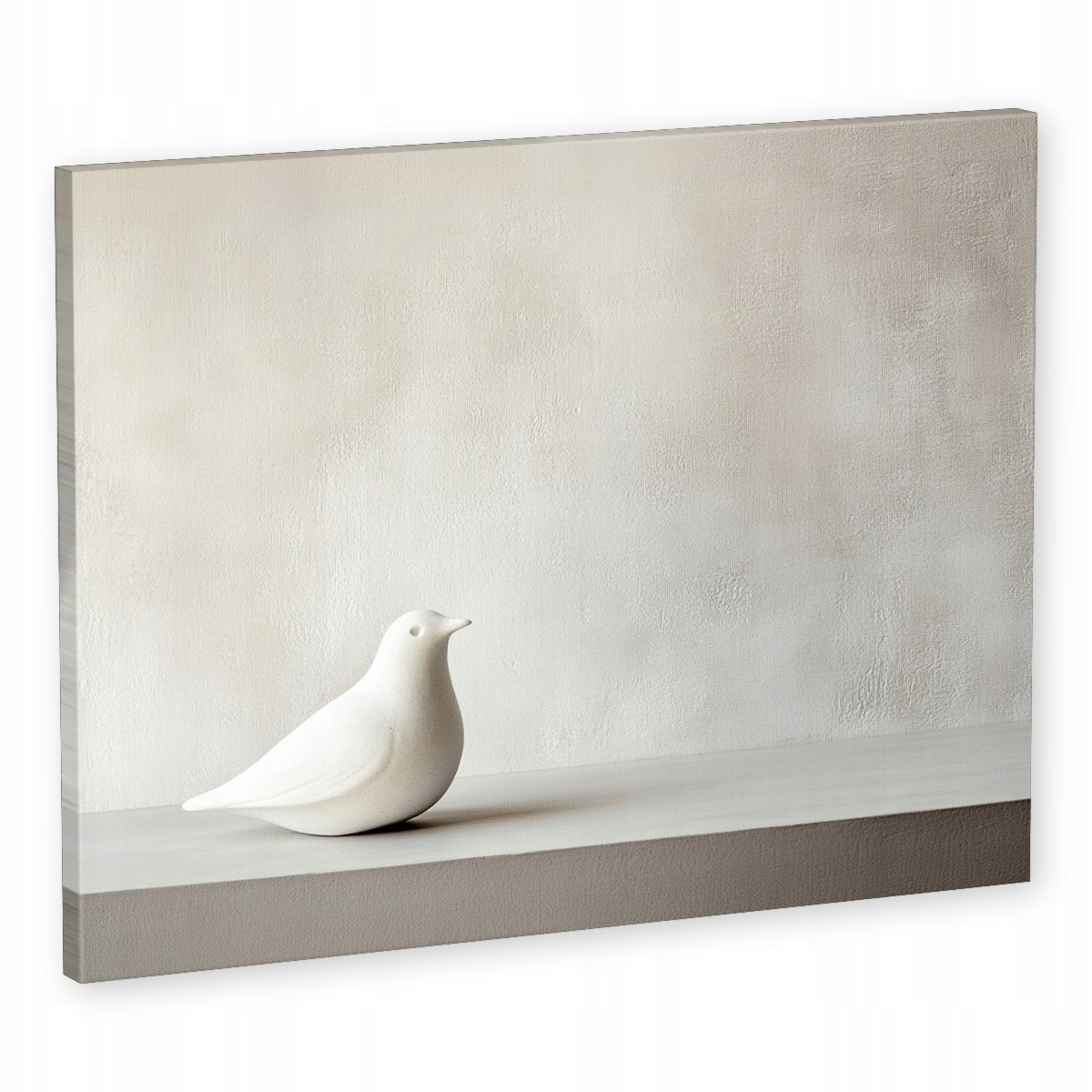 Obraz Na Plátně Canvas Dekorace Figurka Keramika Porcelán Holub 80x60