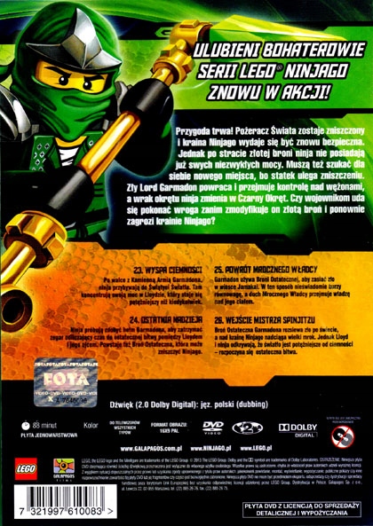 Film LEGO NINJAGO: ROK WĘŻY - PRZYGODA TRWA cz.6 Gatunek dla dzieci