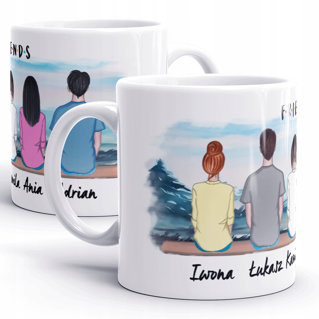 

Kubek Dla Przyjaciół Znajomych Rodzeństwa