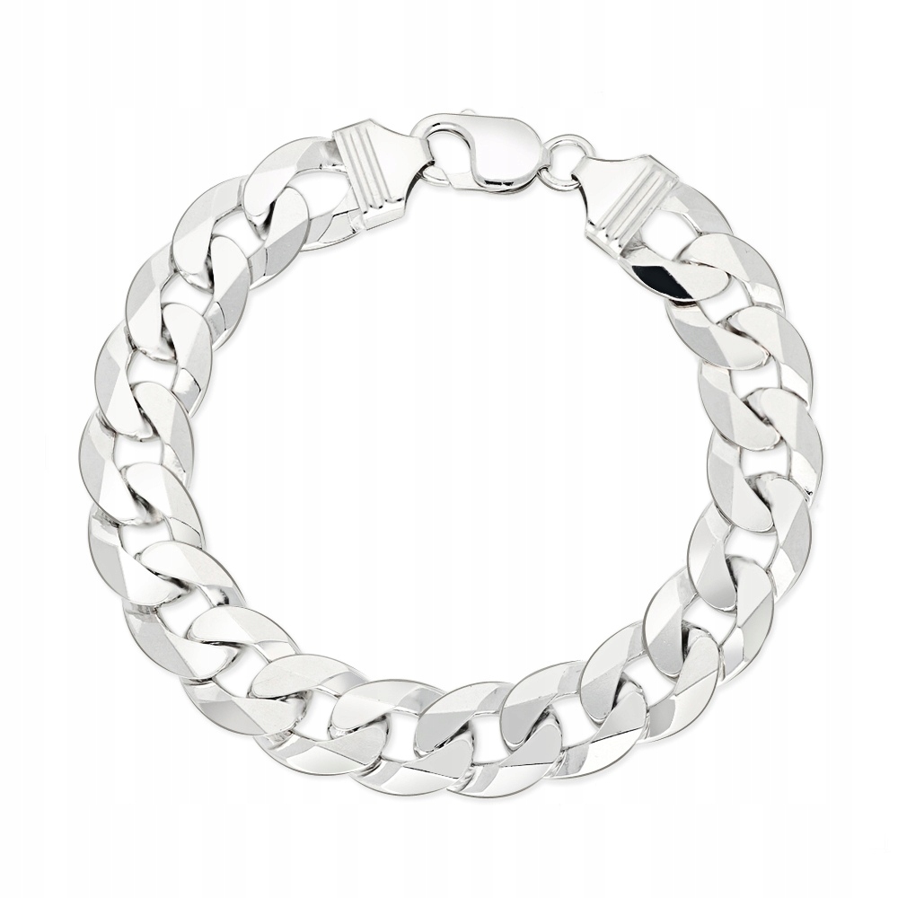 Stříbrný náramek Ag925 pancíř vel. 18 1102-350