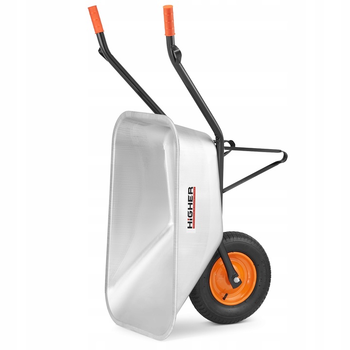 TACZKA OGRODOWA BUDOWLANA SPAWANA HIGHER MISA PVC HIGHER 150 L 210 kg *HIT* Szerokość produktu 60 cm