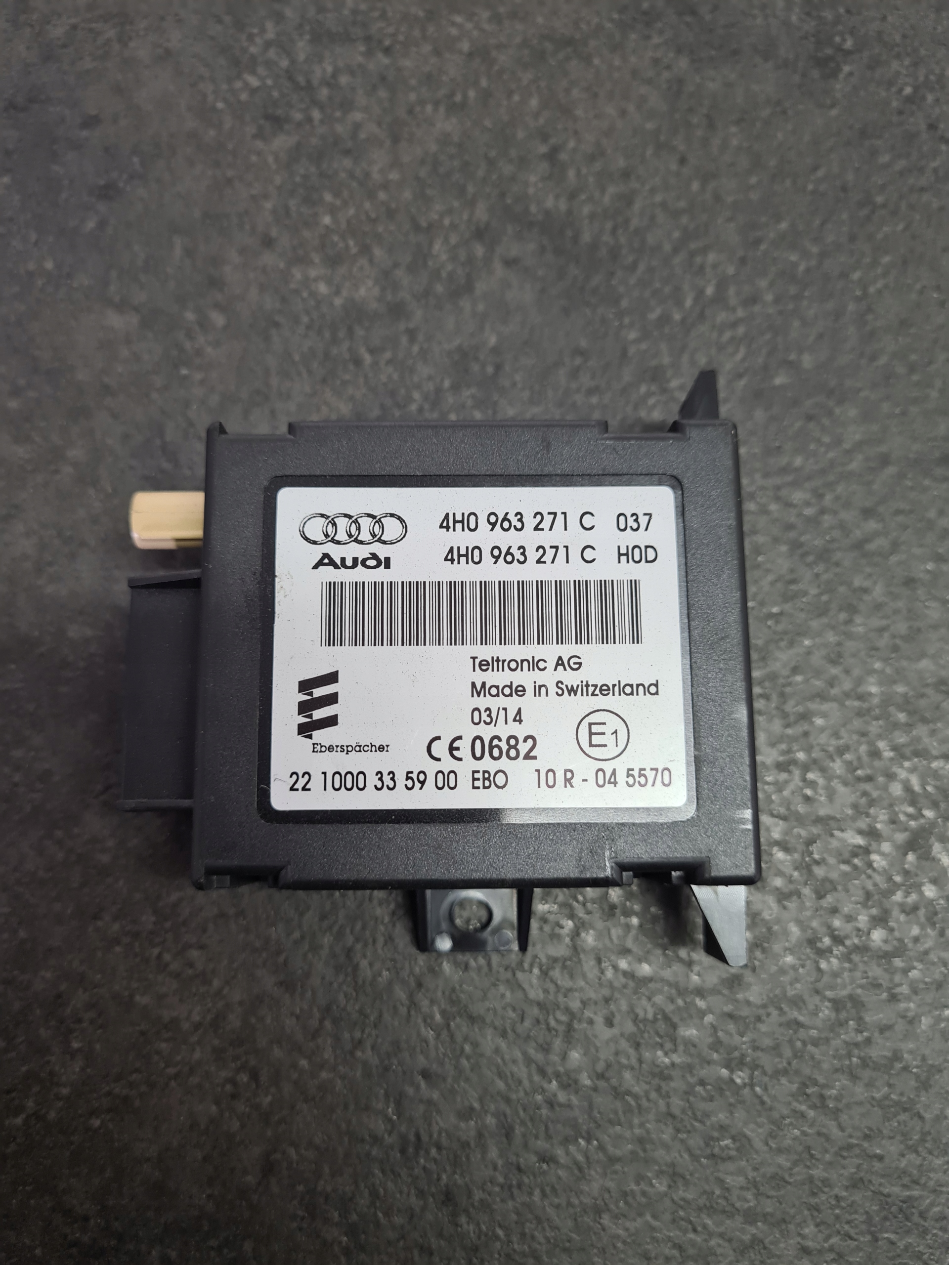 MODUŁ WEBASTO OGRZEWANIE POSTOJOWE AUDI A6 C7