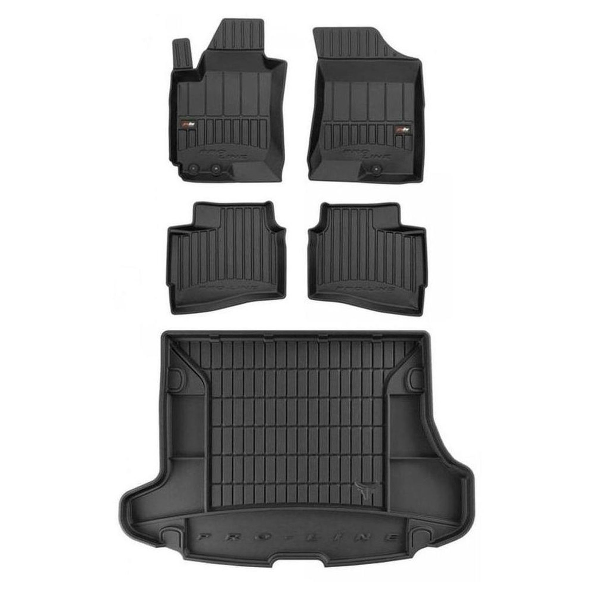 3D gumová sada koberců a rohožek Hyundai i30 I 2007-2012 Kombi s kolečkem