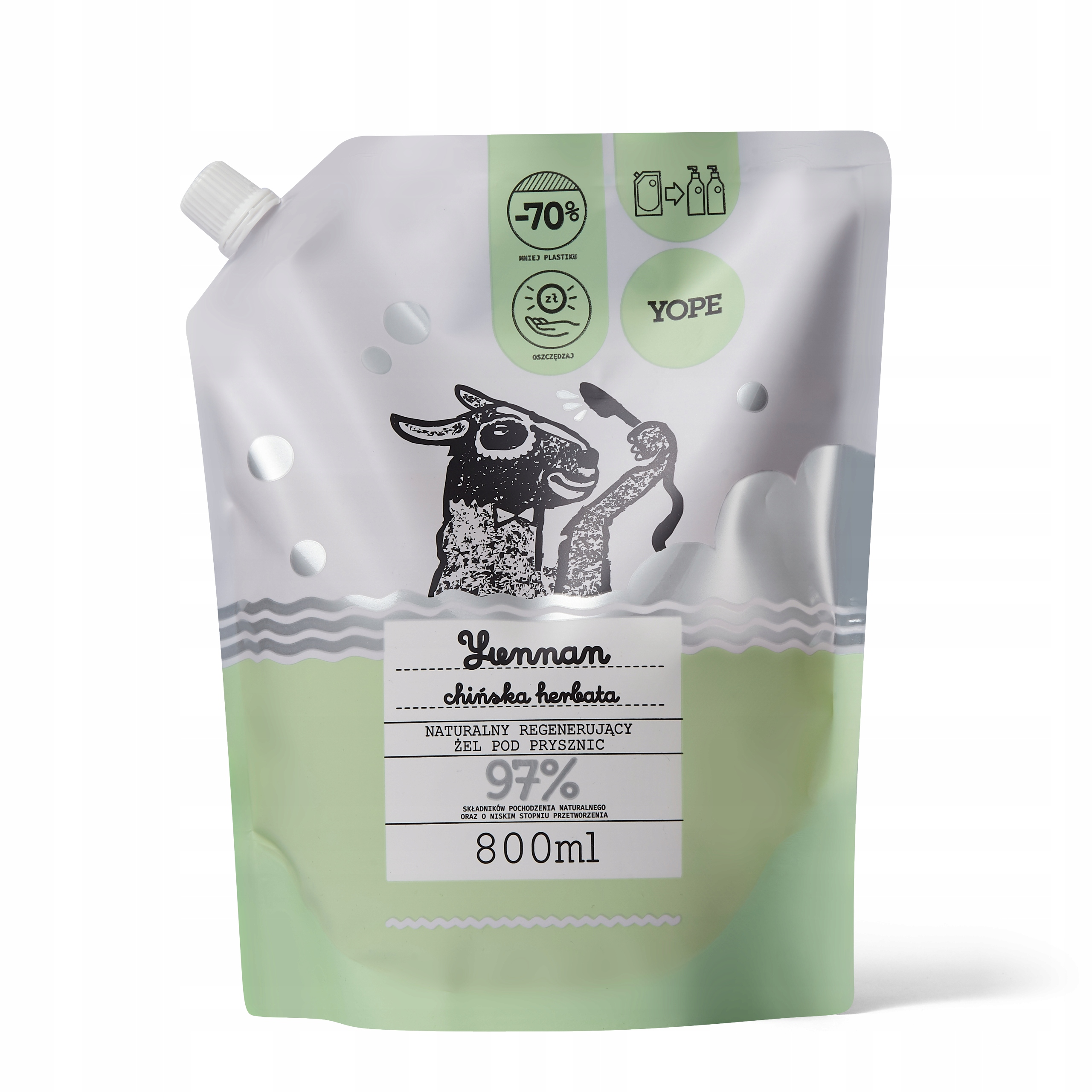 

Yope Żel pod prysznic Yunnan uzupełnienie 800ml
