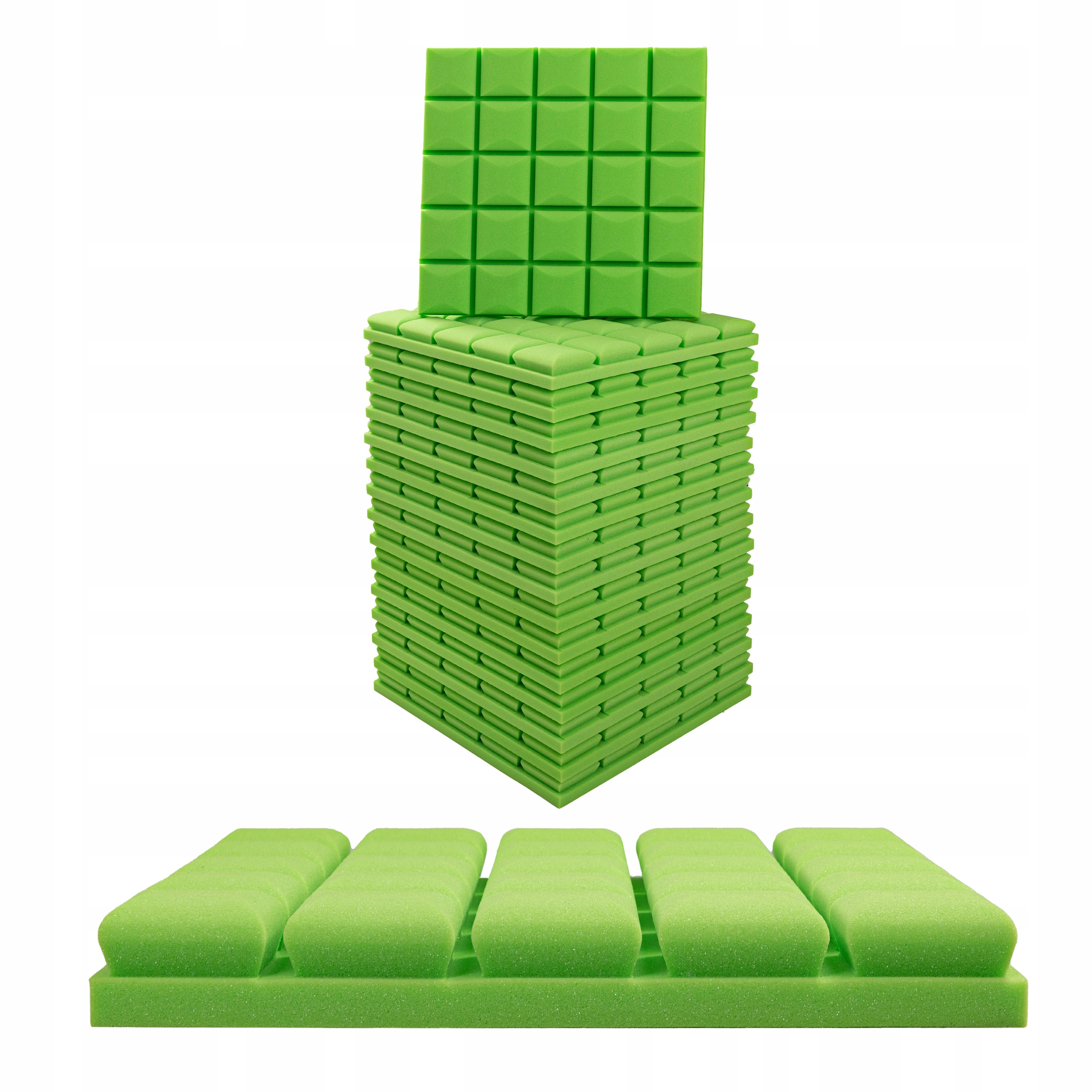 Akustické panely Konvexná Kocka eliminujúca odrazy zvuku dekoratívna 5 cm